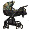Special Jungle Gold Pattern Pram Pushchair 3 in 1 – BabyActive Mommy Travel System with Car Seat