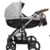 Gray Star Pram Pushchair 3 in 1 – BabyActive Mommy Travel System with Car Seat