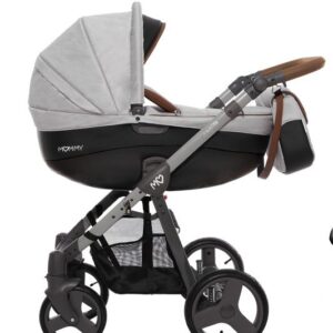 Passeggino Gray Star 3 in 1 – Sistema di viaggio BabyActive Mommy con seggiolino auto