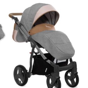 Alternative view of Pinky Pram Pushchair 4 in 1 – BabyActive Mommy Travel System with Car Seat & Isofix Base