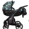Jungle Pattern Pram Pushchair 4 in 1 – BabyActive Mommy Travel System with Car Seat & Isofix Base