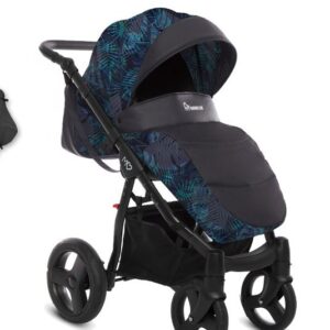 Autre point de vue sur Night Paradise Pattern Pram Pushchair 3 in 1 – BabyActive Mommy Travel System with Car Seat