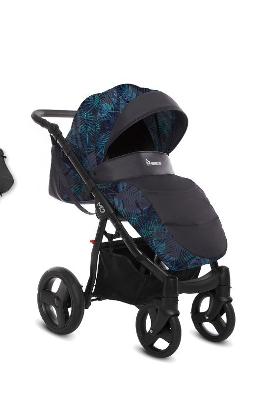 Night Paradise Pattern Pram Pushchair 4 in 1 – BabyActive Mommy Travel System with Car Seat & Isofix Base - 2 kép