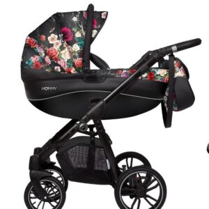 Special Rose Pram Pushchair 4 in 1 – BabyActive Mommy Travel System with Car Seat & Isofix Base