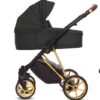 Svart barnvagn 3 i 1 – BabyActive Musse Ultra resesystem med bilbarnstol