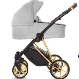 Zen Grey Pram Pushchair 3 in 1 – BabyActive Musse Ultra Travel System with Car Seat