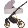 Pastel Pink Pram Pushchair 3 in 1 – BabyActive Musse Ultra Travel System with Car Seat