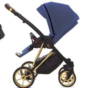 Alternative view of Blueberry Pram Pushchair 3 in 1 – BabyActive Musse Royal Travel System with Car Seat