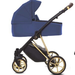 Blueberry Pram Pushchair 4 in 1 – BabyActive Musse Royal Travel System with Car Seat & Isofix Base