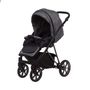 Alternative view of Miracle Grey Pram Pushchair 3 in 1 – BabyActive Musse Royal Travel System with Car Seat