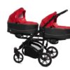 Carrinho de Bebé Duplo Rosso Red 3 em 1 – Sistema de Viagem BabyActive Twinni com Cadeira Auto