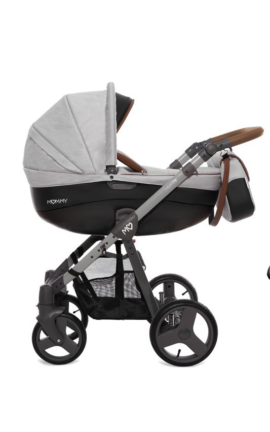 Gray Star Pram Pushchair 2 in 1 – BabyActive Mommy Travel System